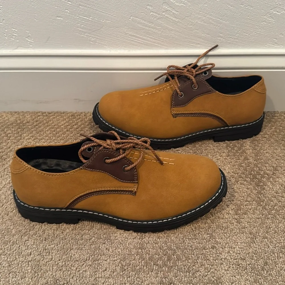 NIB COSIDRAM Men’s Two Tone Lace Up‎ Business Casual Shoe - Size: 13